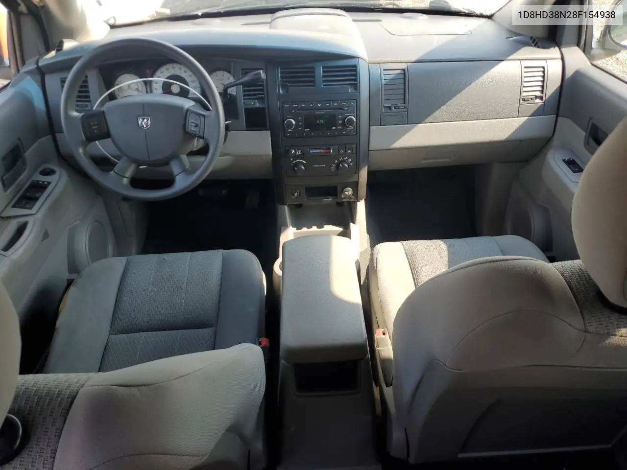 2008 Dodge Durango Sxt VIN: 1D8HD38N28F154938 Lot: 59943355