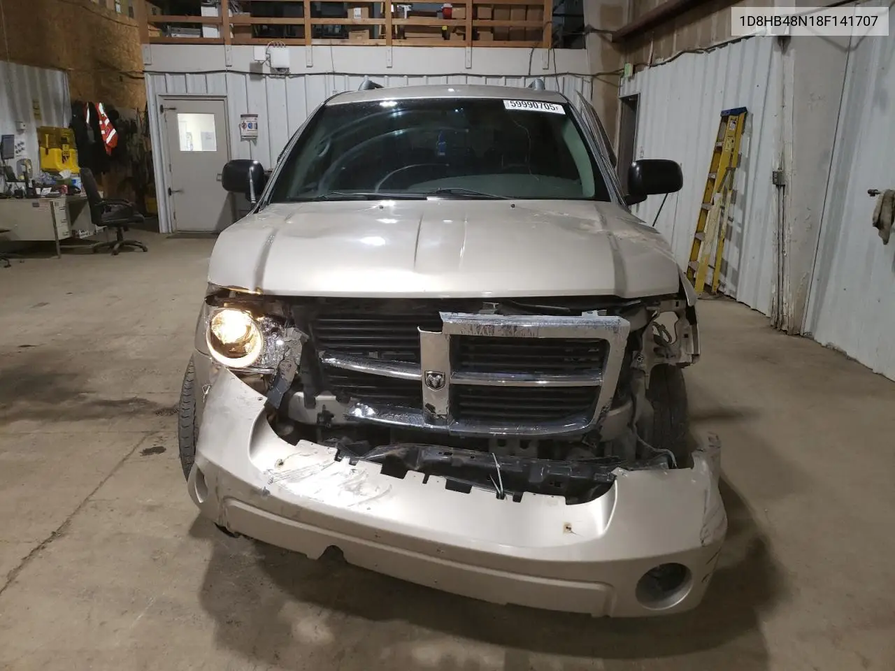 2008 Dodge Durango Slt VIN: 1D8HB48N18F141707 Lot: 59990705