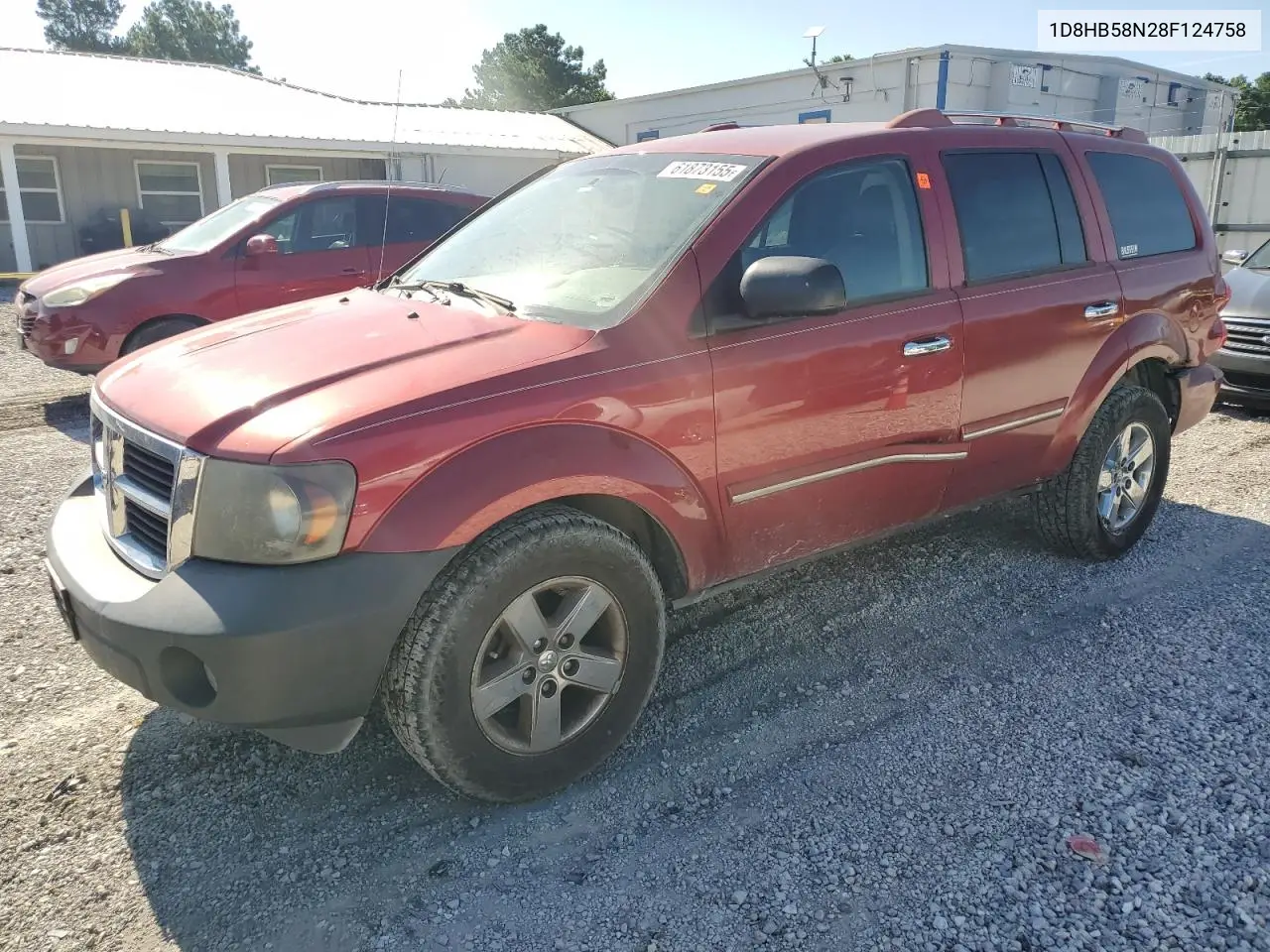 2008 Dodge Durango Limited VIN: 1D8HB58N28F124758 Lot: 61873155