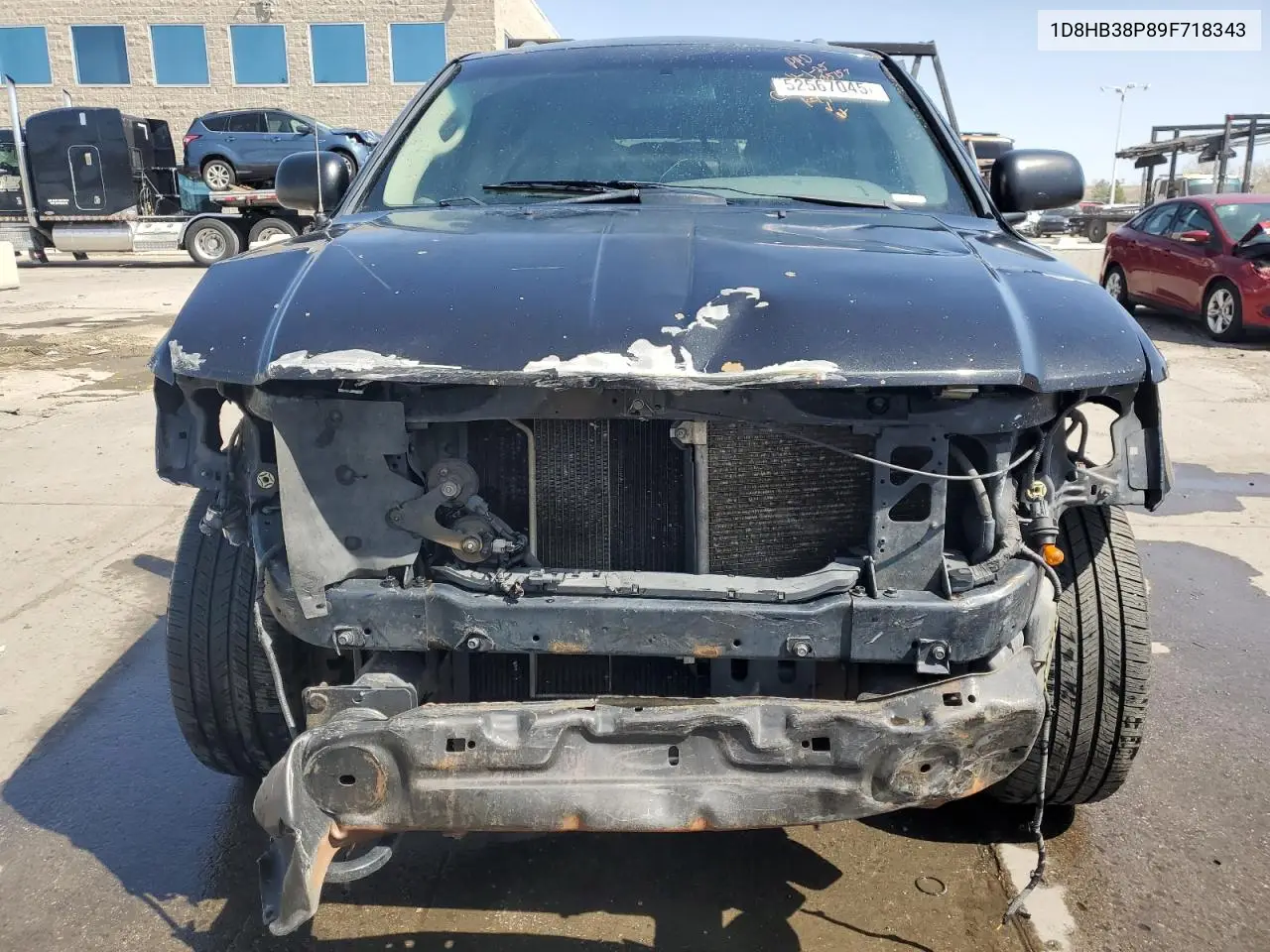 2009 Dodge Durango Se VIN: 1D8HB38P89F718343 Lot: 52567045