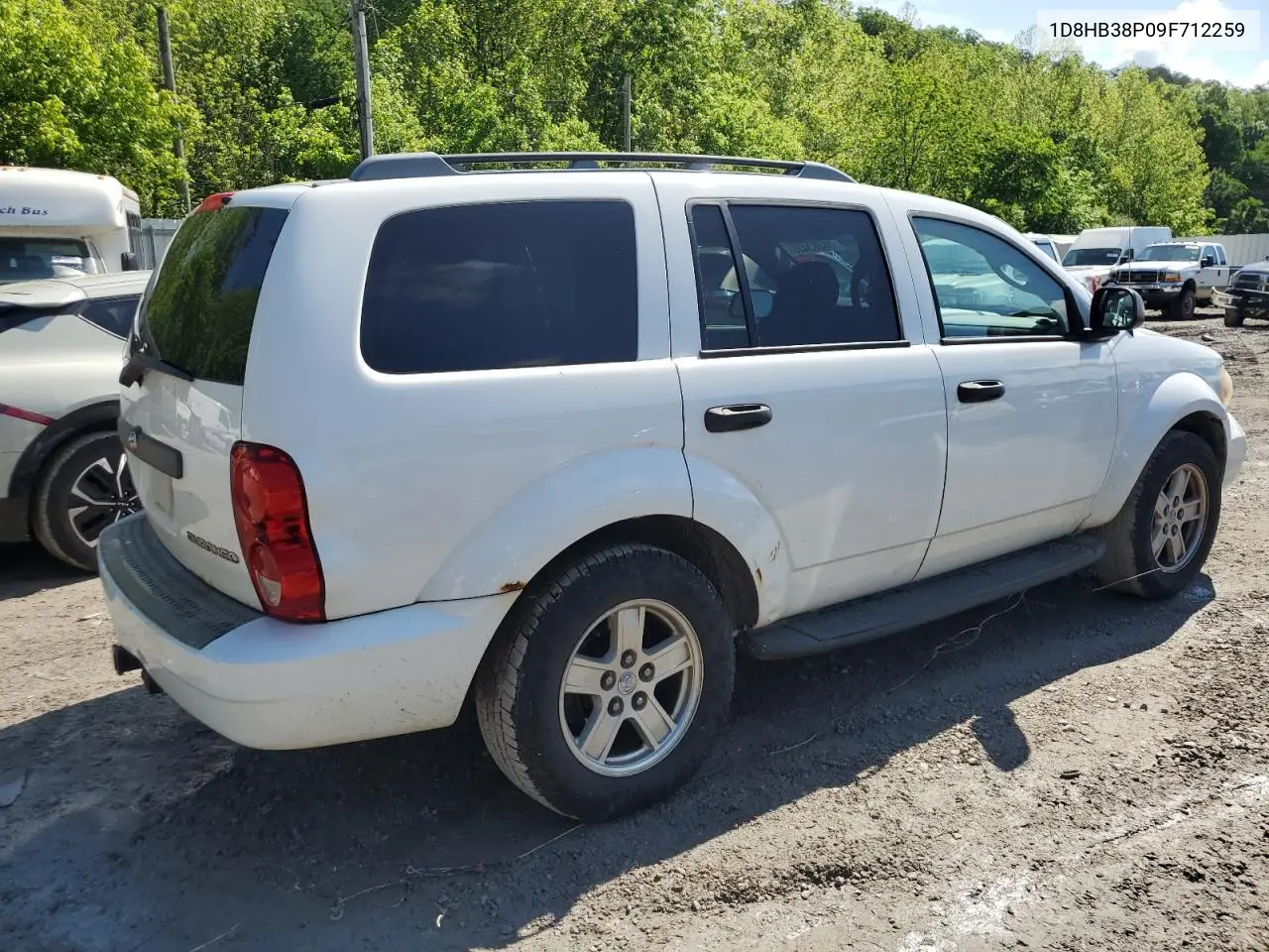 2009 Dodge Durango Se VIN: 1D8HB38P09F712259 Lot: 56363425