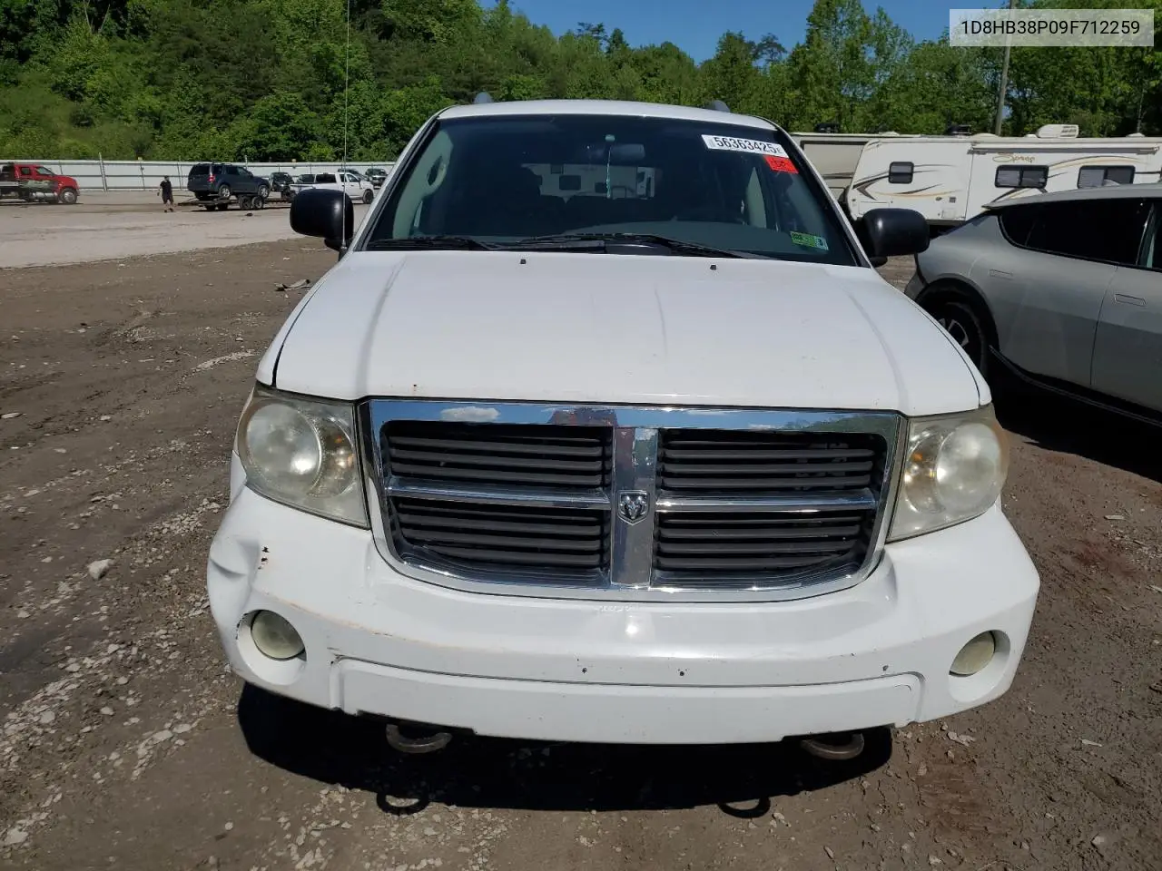 2009 Dodge Durango Se VIN: 1D8HB38P09F712259 Lot: 56363425