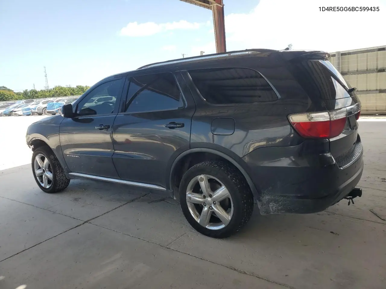 2011 Dodge Durango Citadel VIN: 1D4RE5GG6BC599435 Lot: 55941165