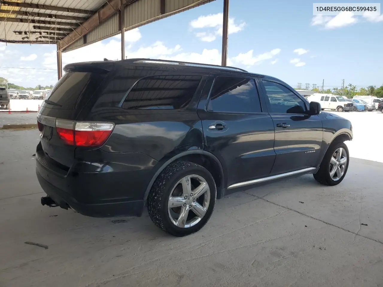 2011 Dodge Durango Citadel VIN: 1D4RE5GG6BC599435 Lot: 55941165