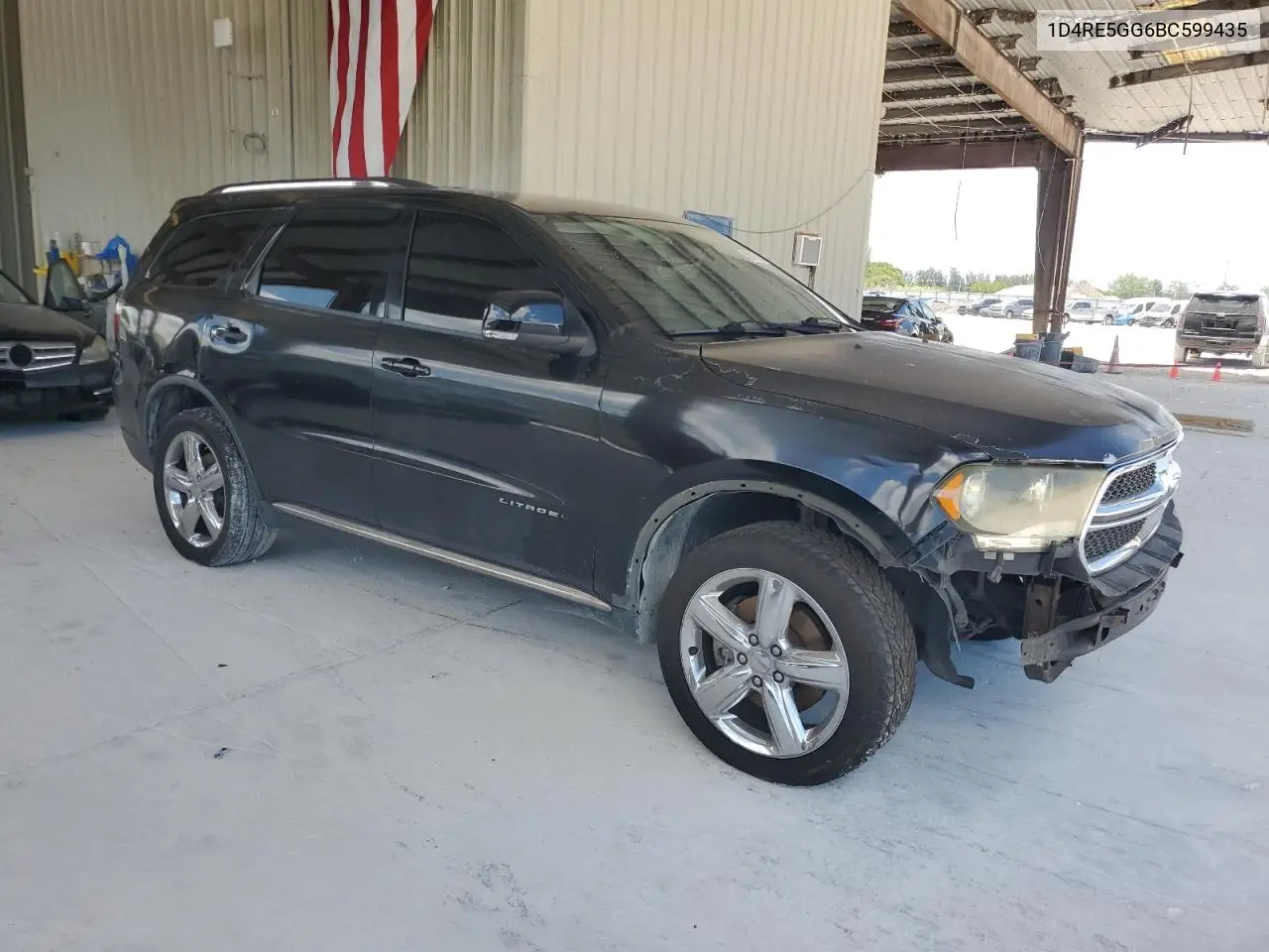 2011 Dodge Durango Citadel VIN: 1D4RE5GG6BC599435 Lot: 55941165