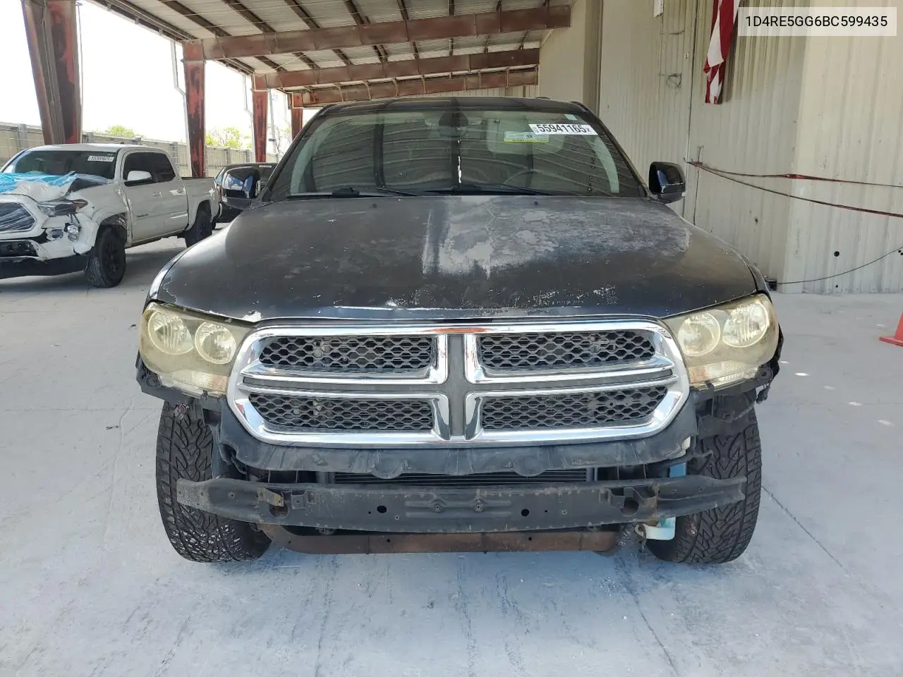 2011 Dodge Durango Citadel VIN: 1D4RE5GG6BC599435 Lot: 55941165