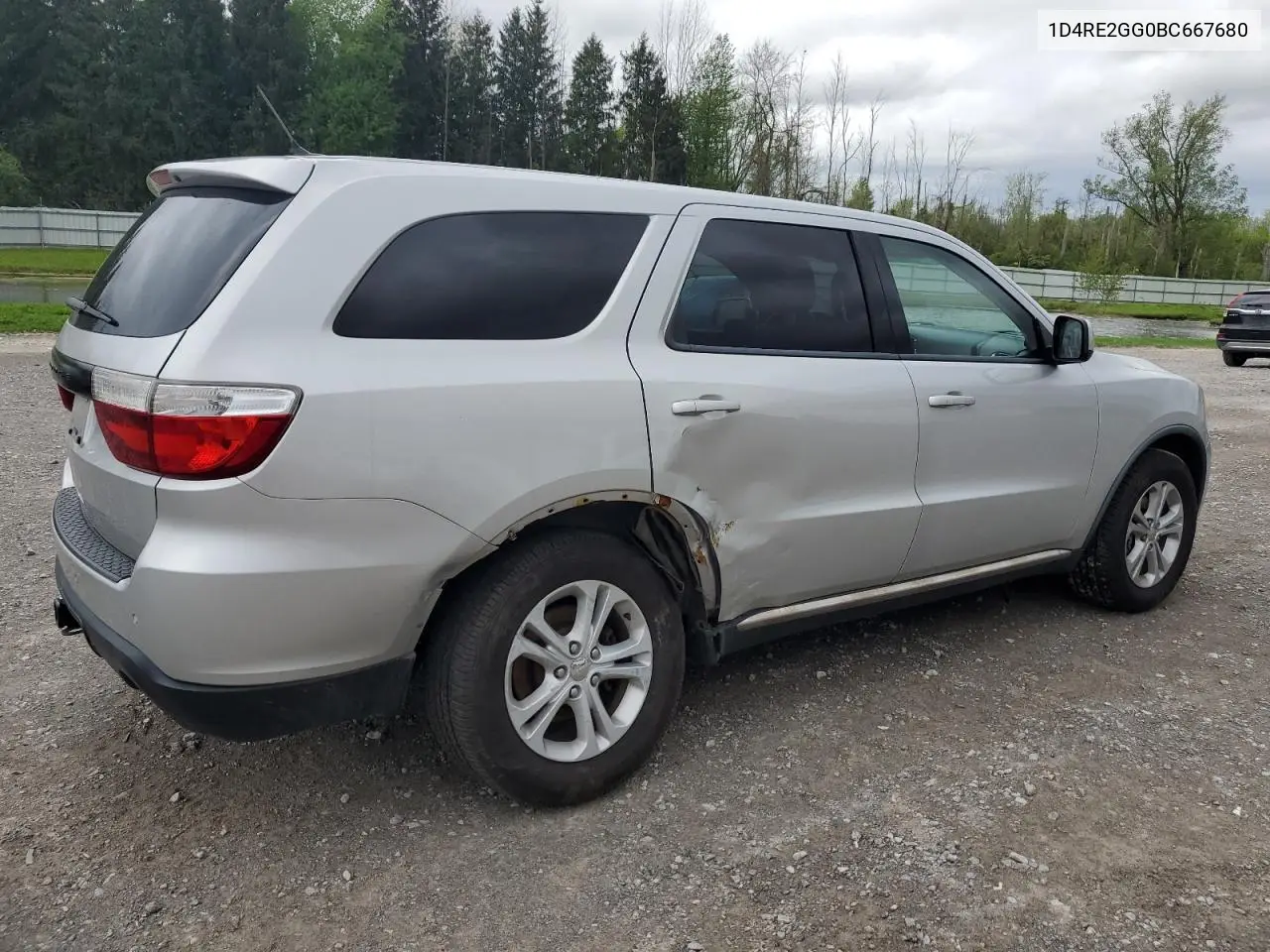 2011 Dodge Durango Express VIN: 1D4RE2GG0BC667680 Lot: 57020205