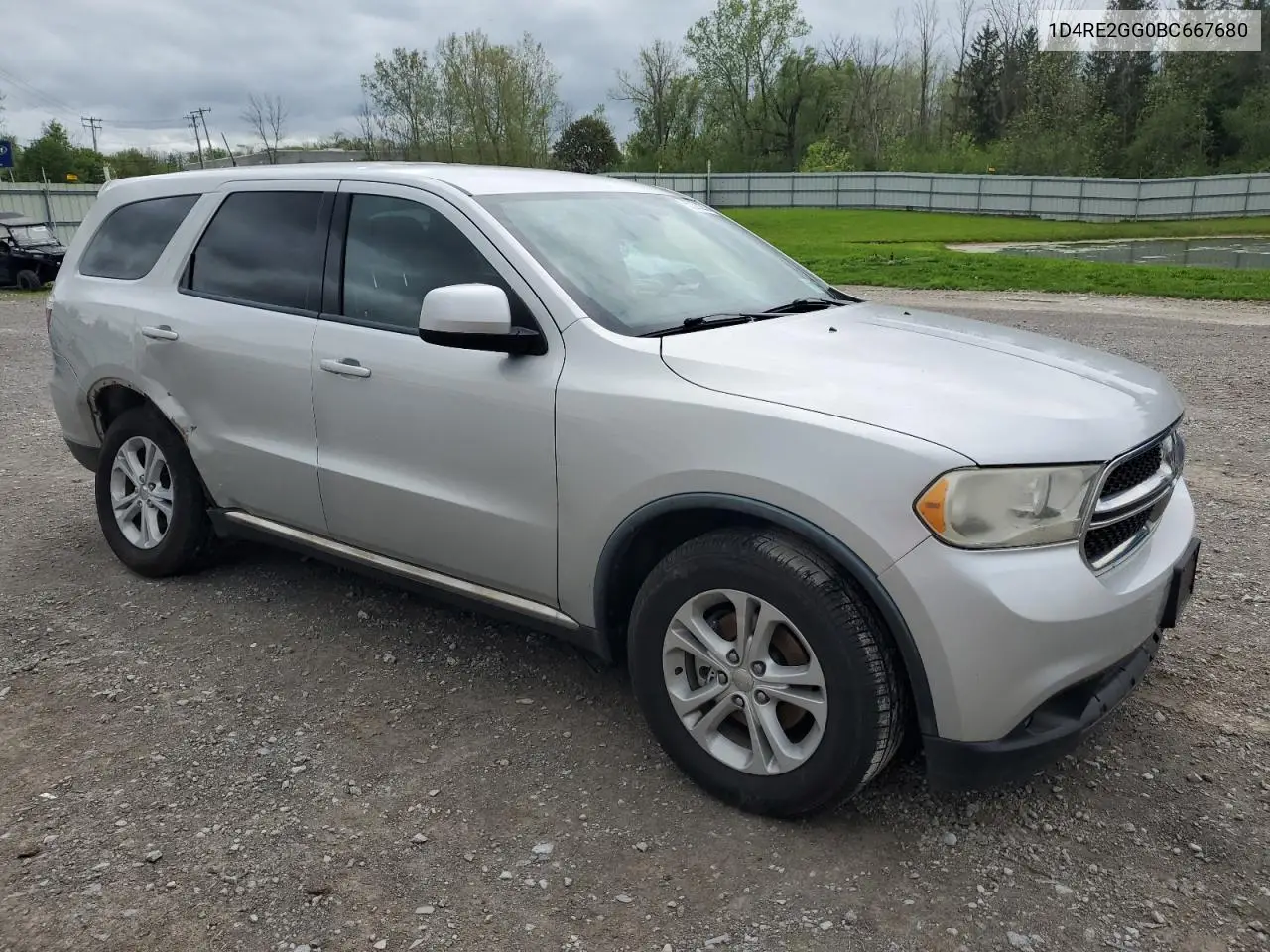 2011 Dodge Durango Express VIN: 1D4RE2GG0BC667680 Lot: 57020205