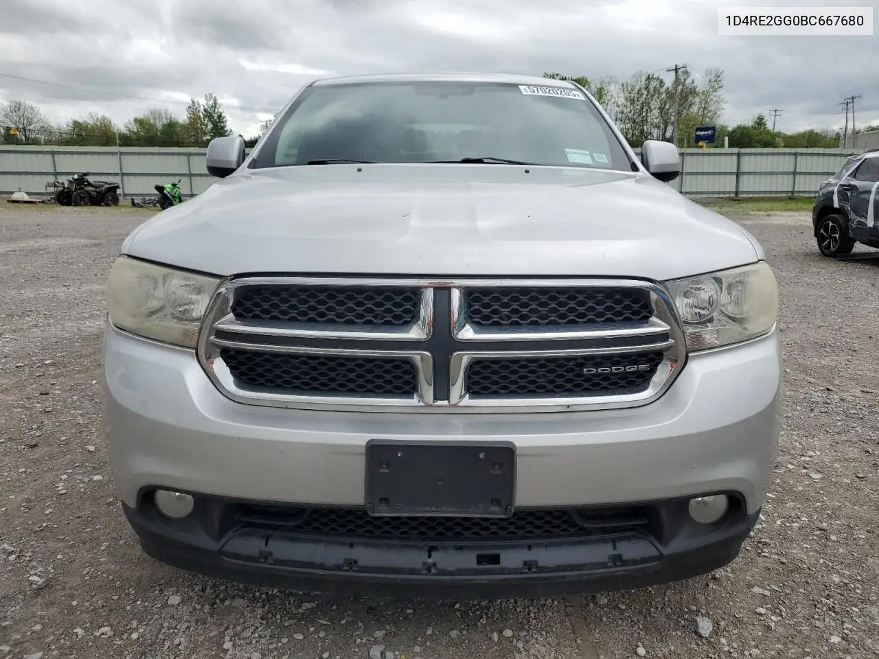 2011 Dodge Durango Express VIN: 1D4RE2GG0BC667680 Lot: 57020205
