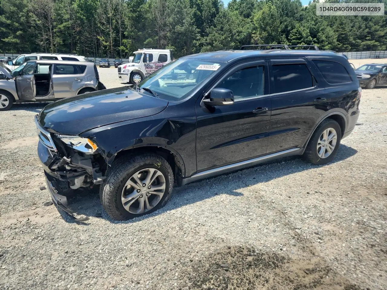 2011 Dodge Durango Crew VIN: 1D4RD4GG9BC598289 Lot: 62950685