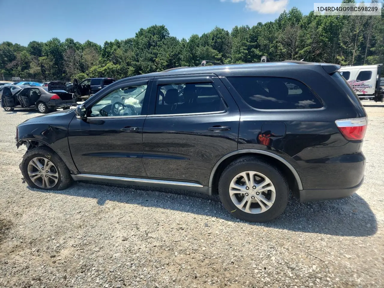 2011 Dodge Durango Crew VIN: 1D4RD4GG9BC598289 Lot: 62950685
