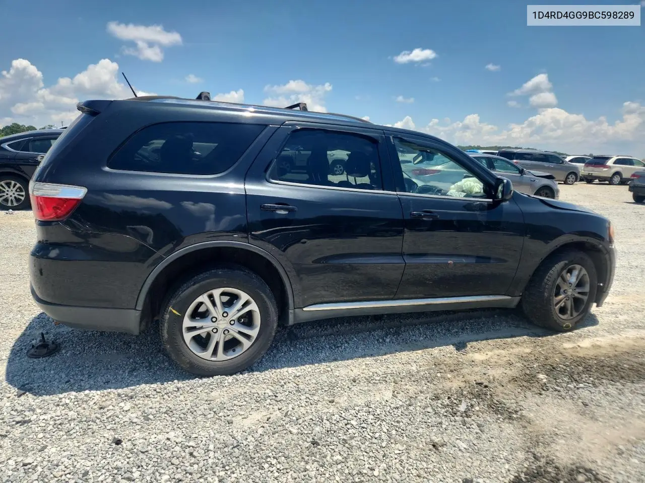 2011 Dodge Durango Crew VIN: 1D4RD4GG9BC598289 Lot: 62950685