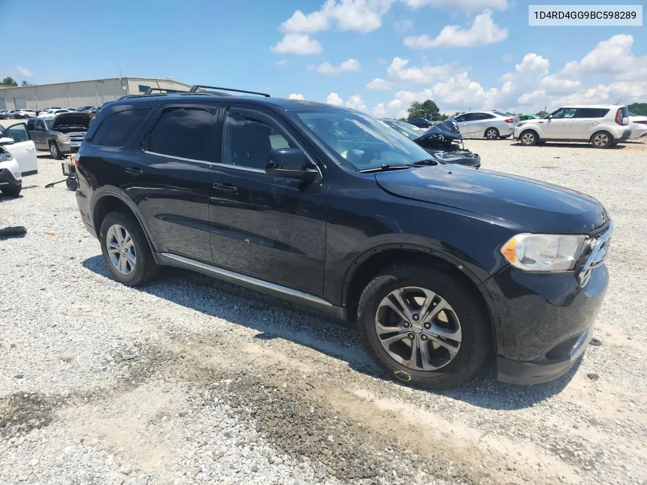 2011 Dodge Durango Crew VIN: 1D4RD4GG9BC598289 Lot: 62950685