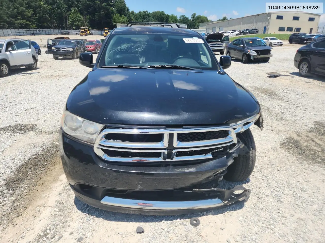 2011 Dodge Durango Crew VIN: 1D4RD4GG9BC598289 Lot: 62950685
