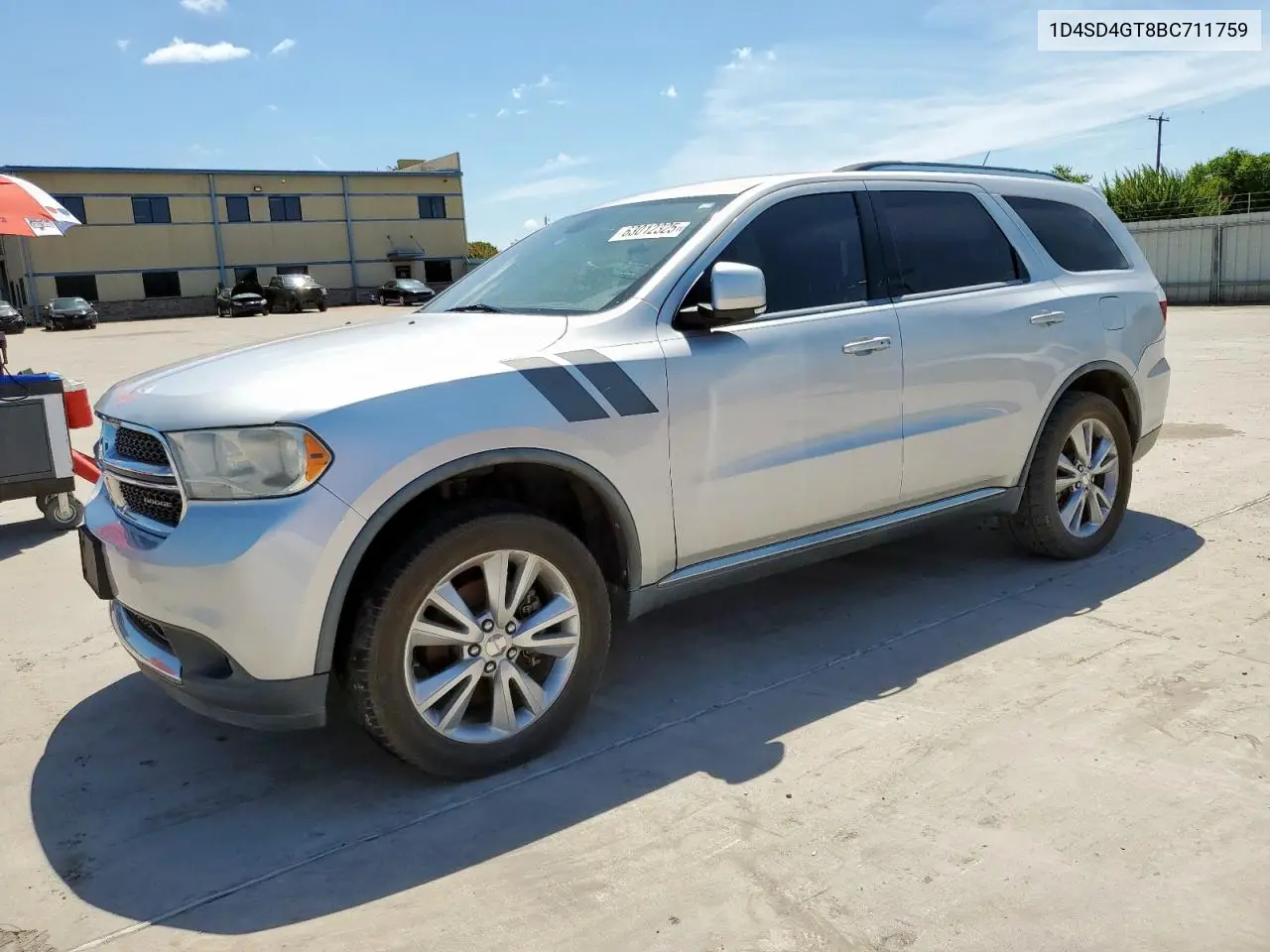 2011 Dodge Durango Crew VIN: 1D4SD4GT8BC711759 Lot: 63012325