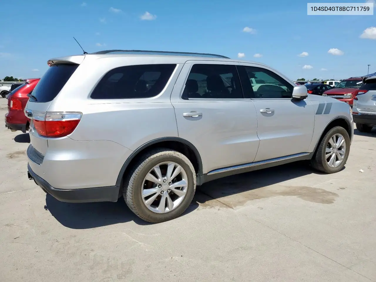 2011 Dodge Durango Crew VIN: 1D4SD4GT8BC711759 Lot: 63012325