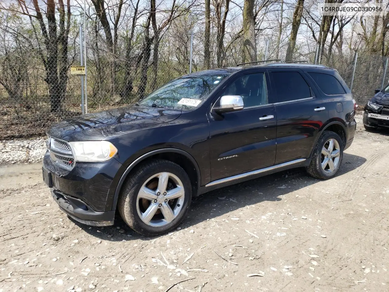 2012 Dodge Durango Citadel VIN: 1C4RDJEG9CC330956 Lot: 52181175