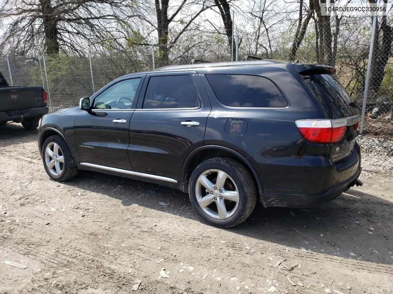 2012 Dodge Durango Citadel VIN: 1C4RDJEG9CC330956 Lot: 52181175
