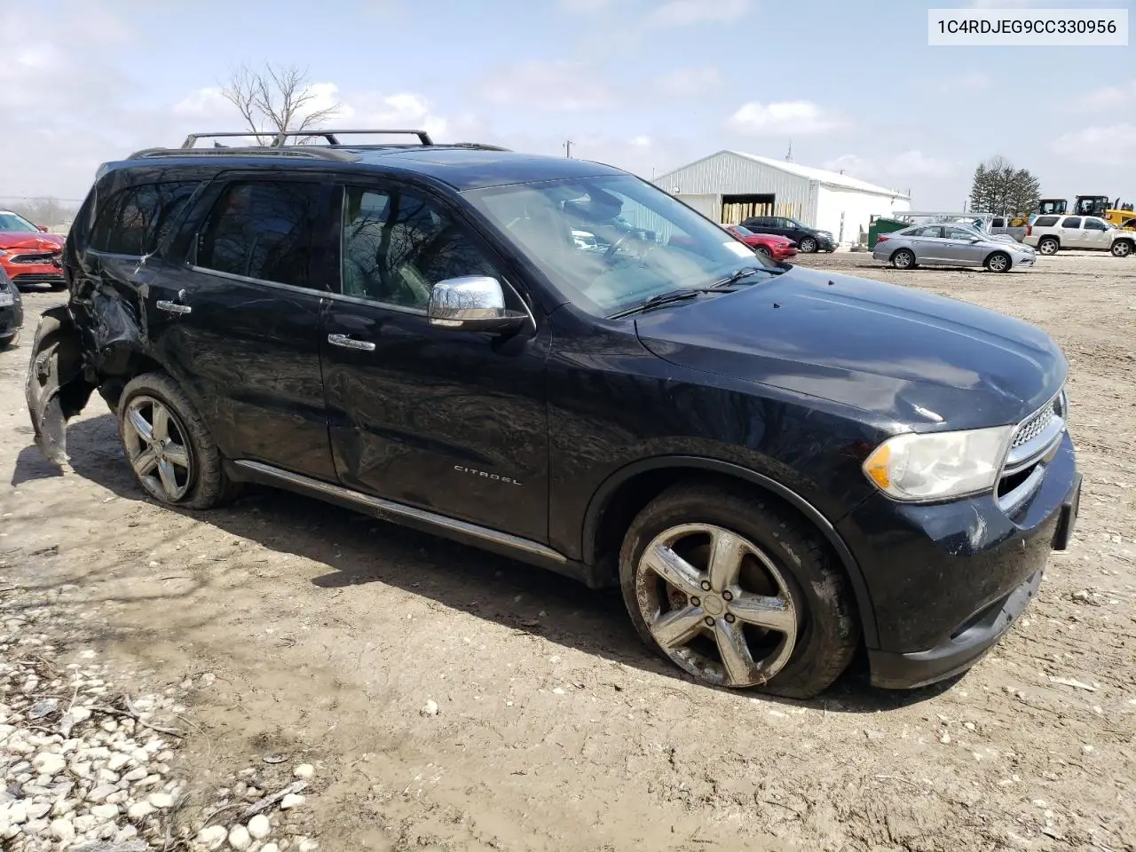 2012 Dodge Durango Citadel VIN: 1C4RDJEG9CC330956 Lot: 52181175