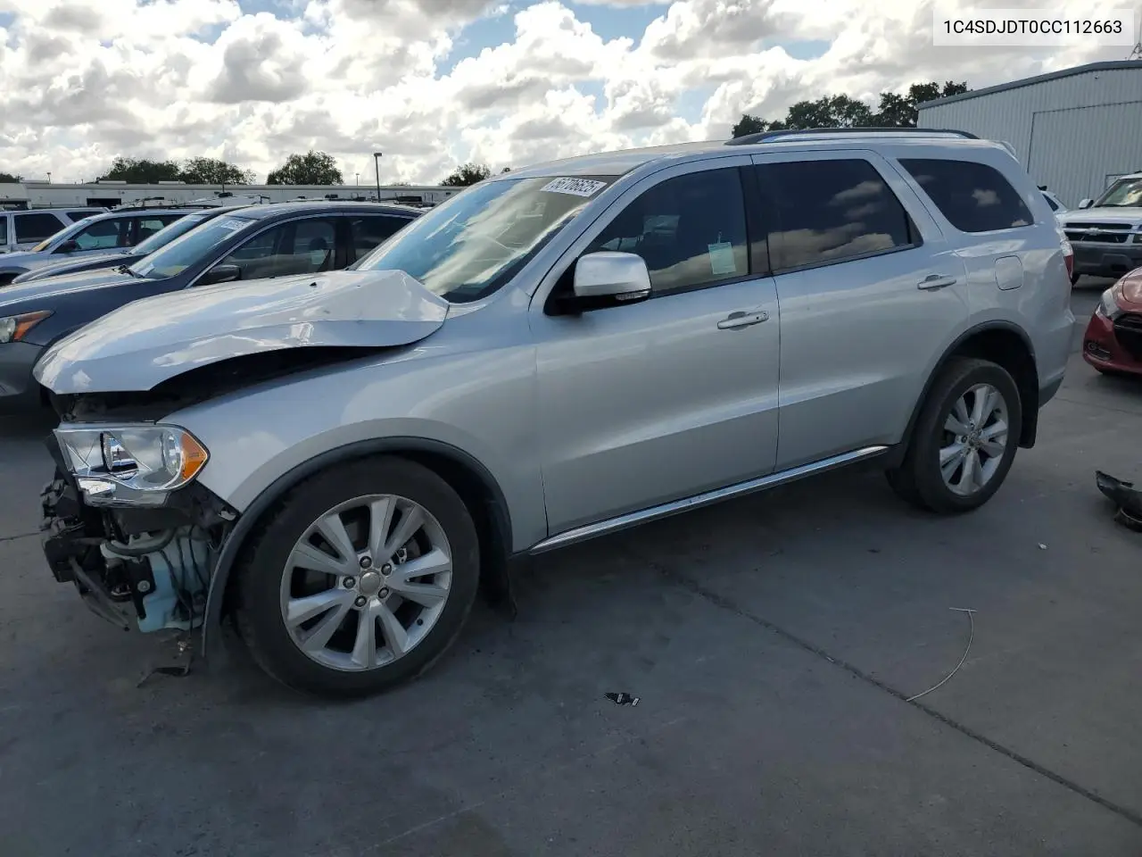 2012 Dodge Durango Crew VIN: 1C4SDJDT0CC112663 Lot: 56706625