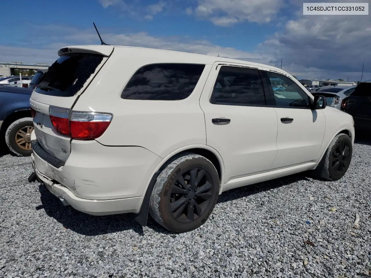 2012 Dodge Durango R/T VIN: 1C4SDJCT1CC331052 Lot: 56899465
