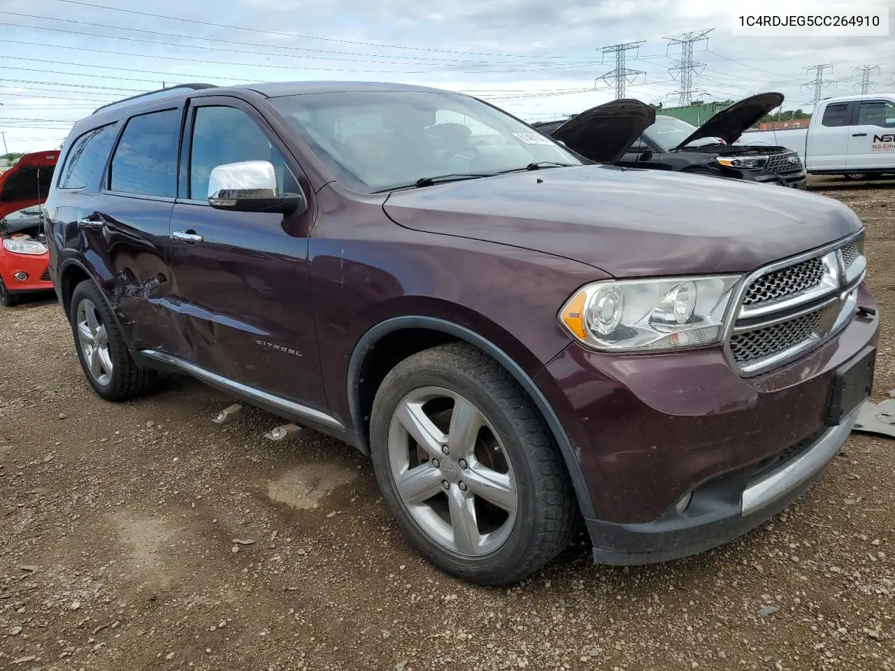 2012 Dodge Durango Citadel VIN: 1C4RDJEG5CC264910 Lot: 61461145