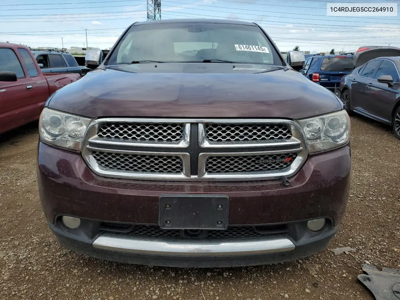 2012 Dodge Durango Citadel VIN: 1C4RDJEG5CC264910 Lot: 61461145