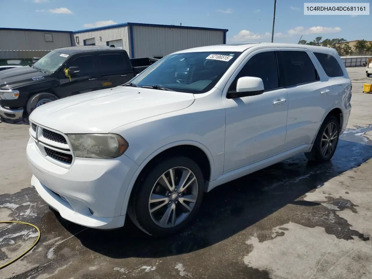 2013 Dodge Durango Sxt VIN: 1C4RDHAG4DC681161 Lot: 52186515