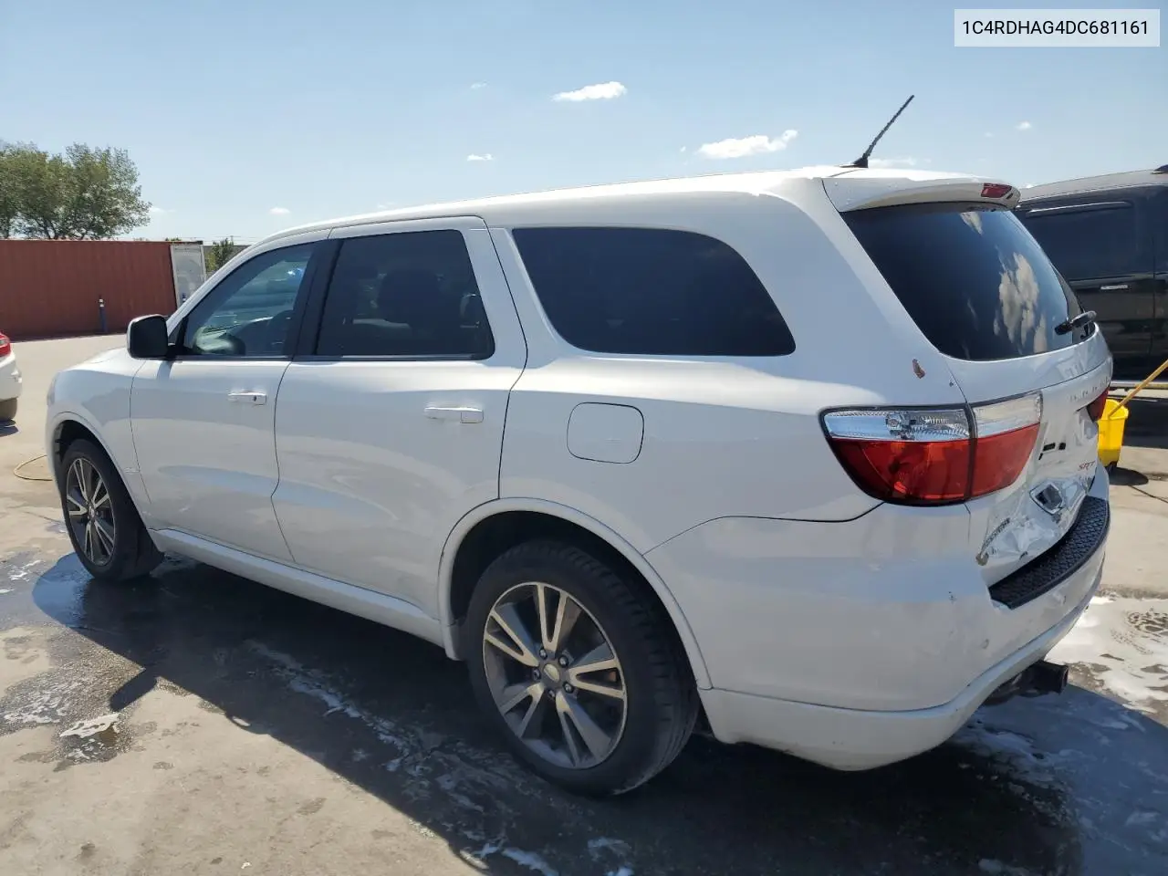 2013 Dodge Durango Sxt VIN: 1C4RDHAG4DC681161 Lot: 52186515