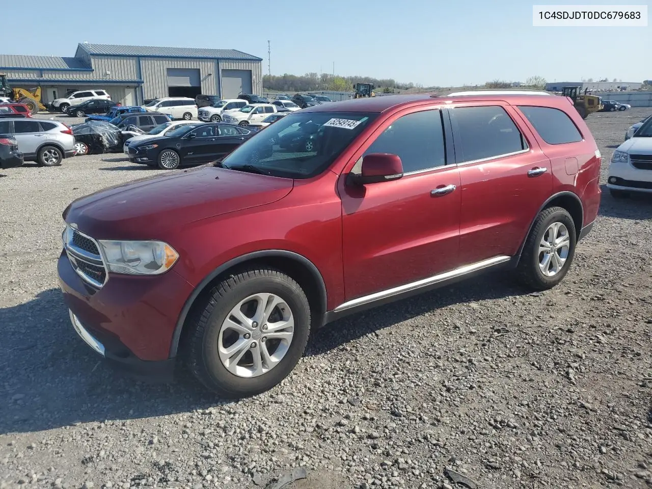 2013 Dodge Durango Crew VIN: 1C4SDJDT0DC679683 Lot: 52549145
