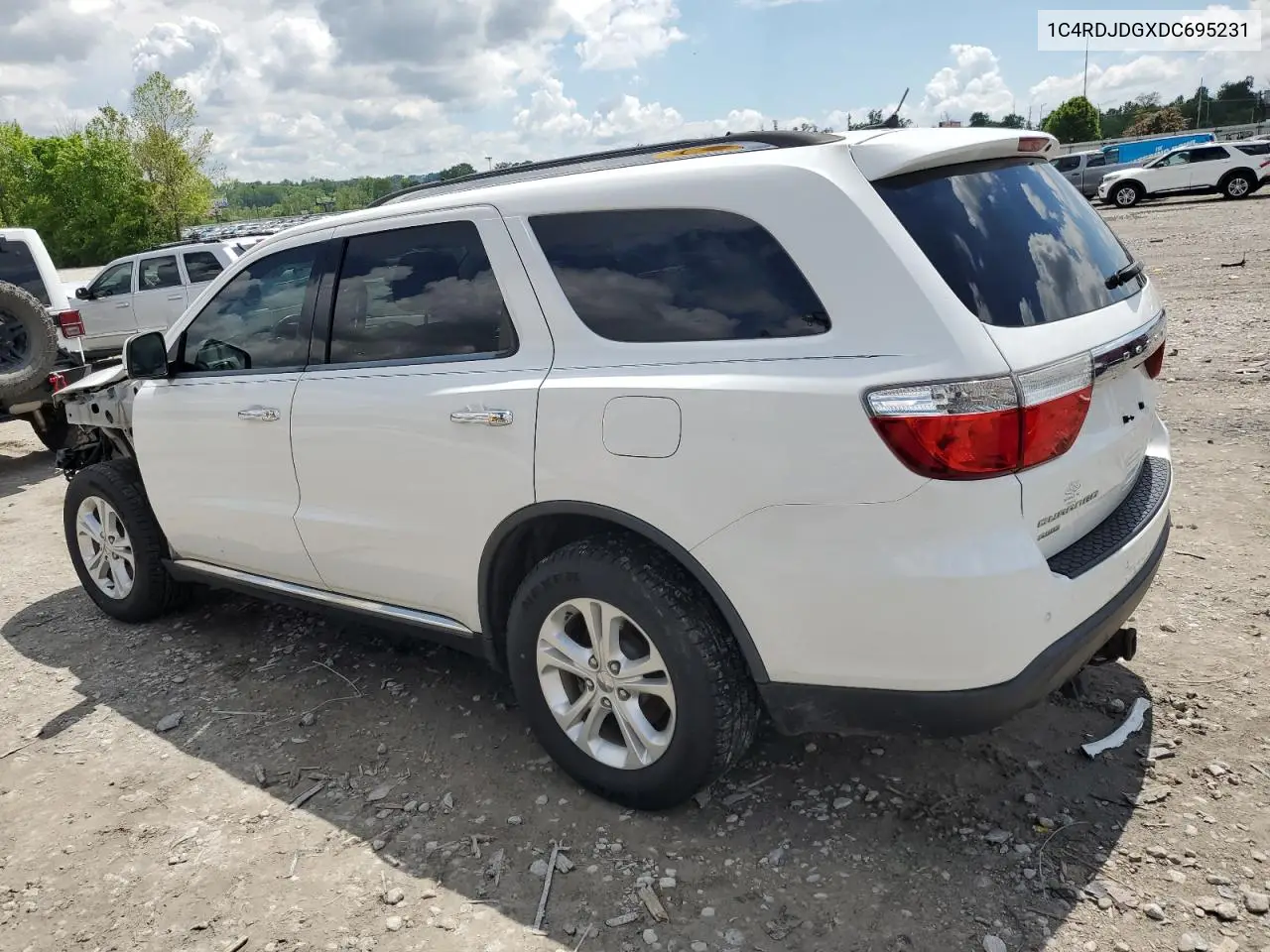 2013 Dodge Durango Crew VIN: 1C4RDJDGXDC695231 Lot: 56934625