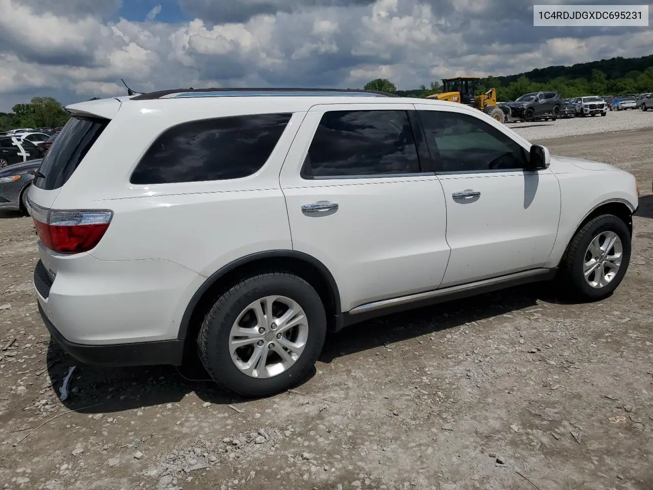 2013 Dodge Durango Crew VIN: 1C4RDJDGXDC695231 Lot: 56934625