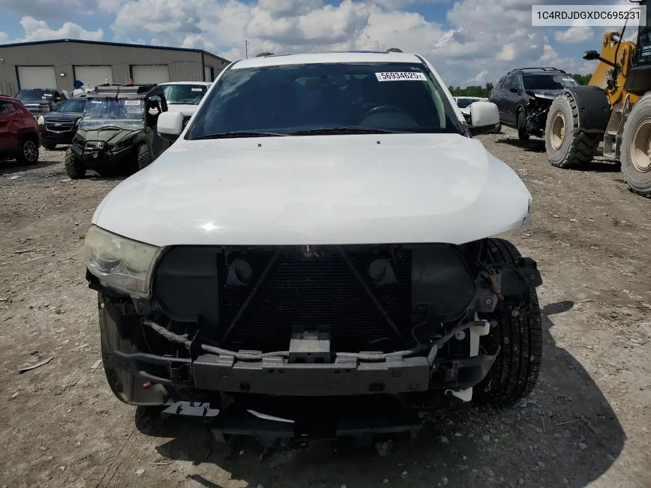 2013 Dodge Durango Crew VIN: 1C4RDJDGXDC695231 Lot: 56934625