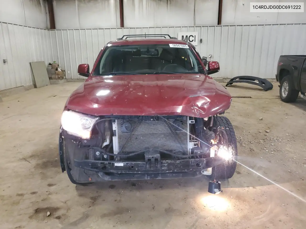 2013 Dodge Durango Crew VIN: 1C4RDJDG0DC691222 Lot: 56941605