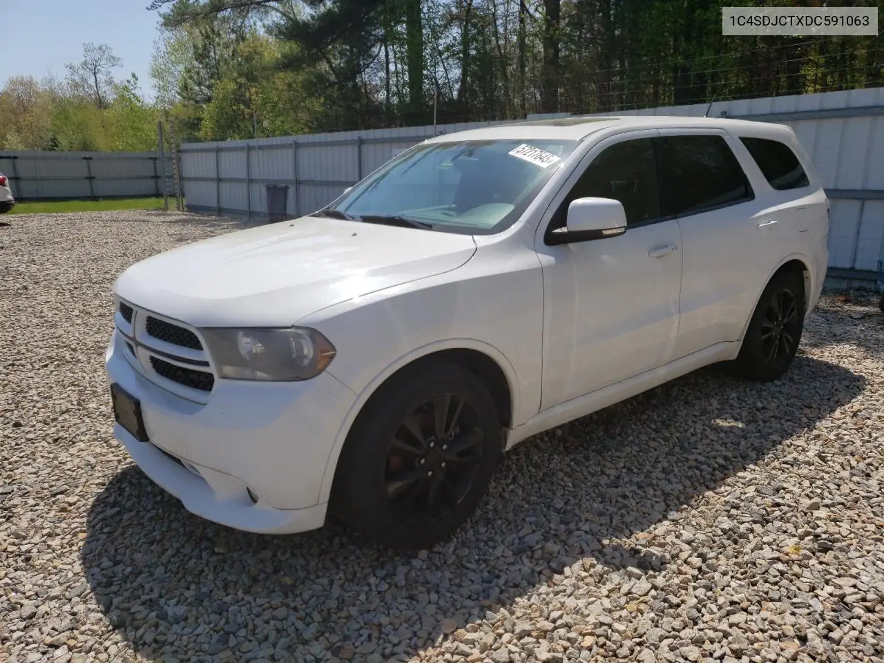 2013 Dodge Durango R/T VIN: 1C4SDJCTXDC591063 Lot: 57217645