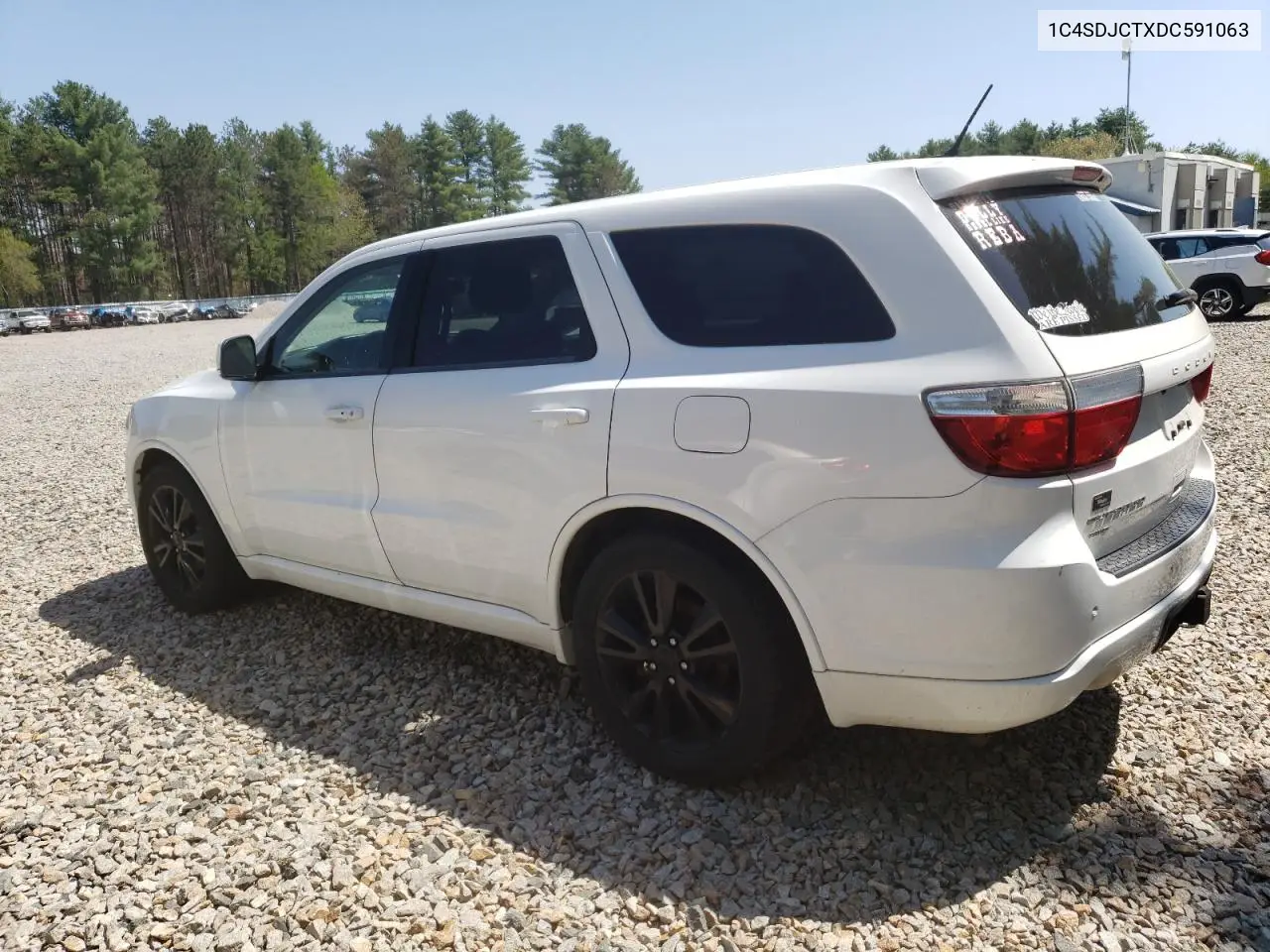 2013 Dodge Durango R/T VIN: 1C4SDJCTXDC591063 Lot: 57217645
