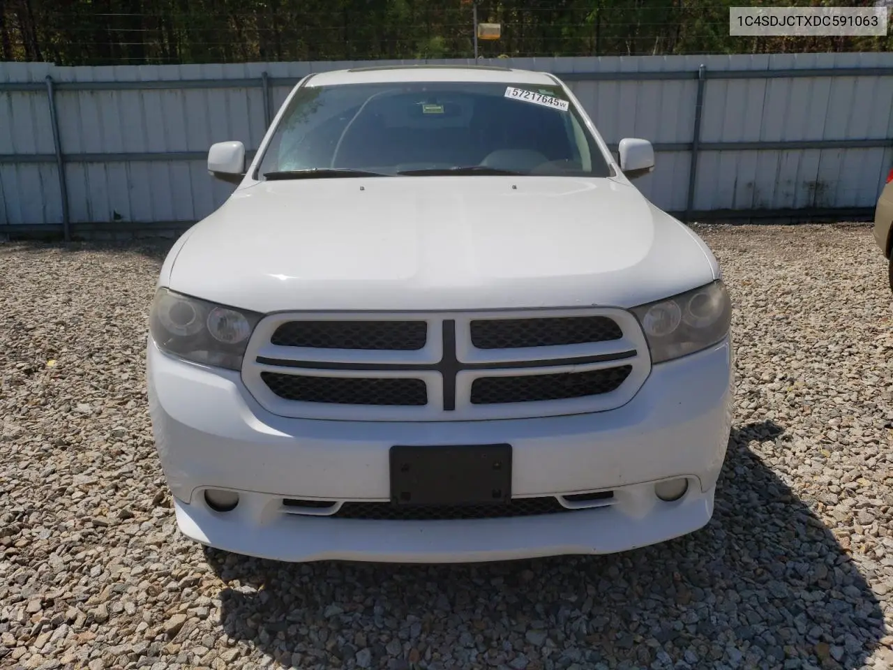 2013 Dodge Durango R/T VIN: 1C4SDJCTXDC591063 Lot: 57217645