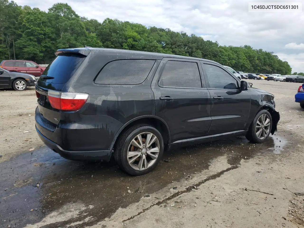 2013 Dodge Durango R/T VIN: 1C4SDJCT5DC651301 Lot: 59010955