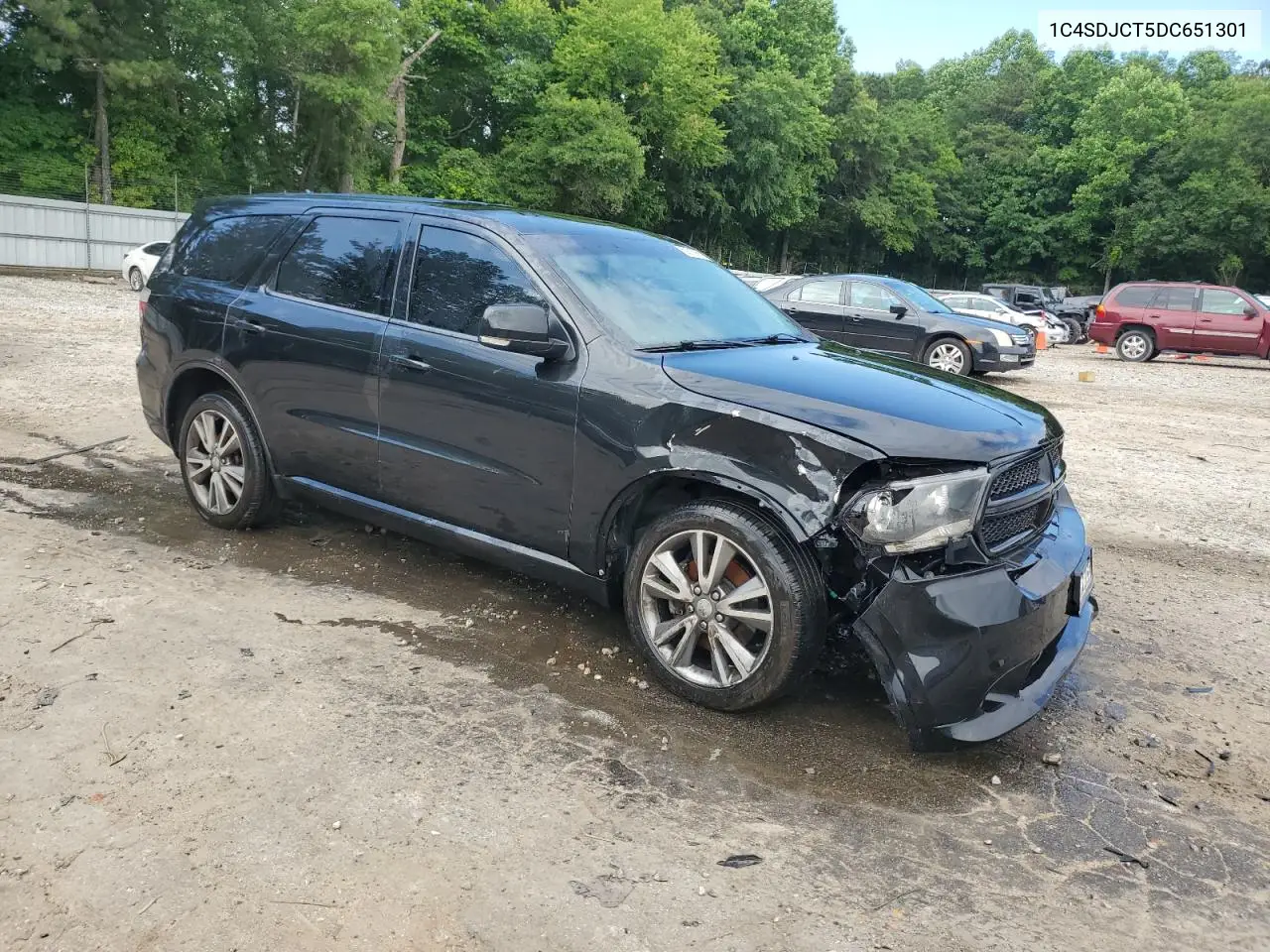 2013 Dodge Durango R/T VIN: 1C4SDJCT5DC651301 Lot: 59010955