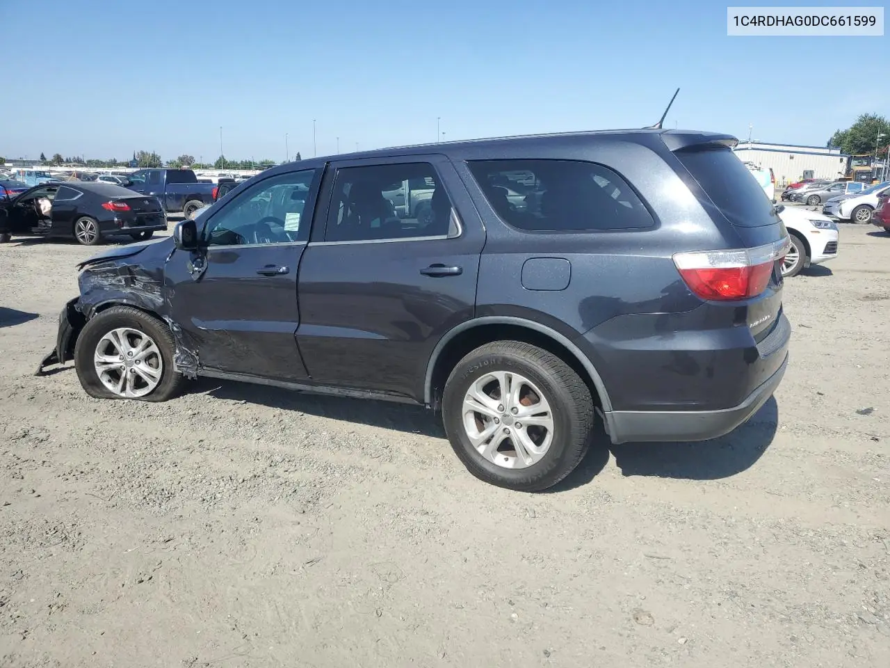 2013 Dodge Durango Sxt VIN: 1C4RDHAG0DC661599 Lot: 60373565