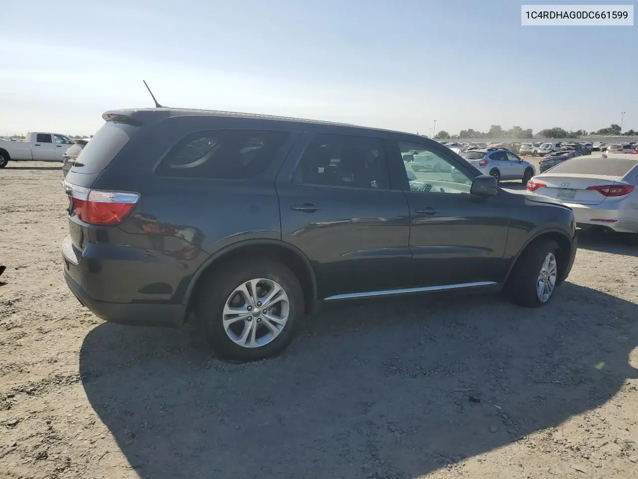 2013 Dodge Durango Sxt VIN: 1C4RDHAG0DC661599 Lot: 60373565