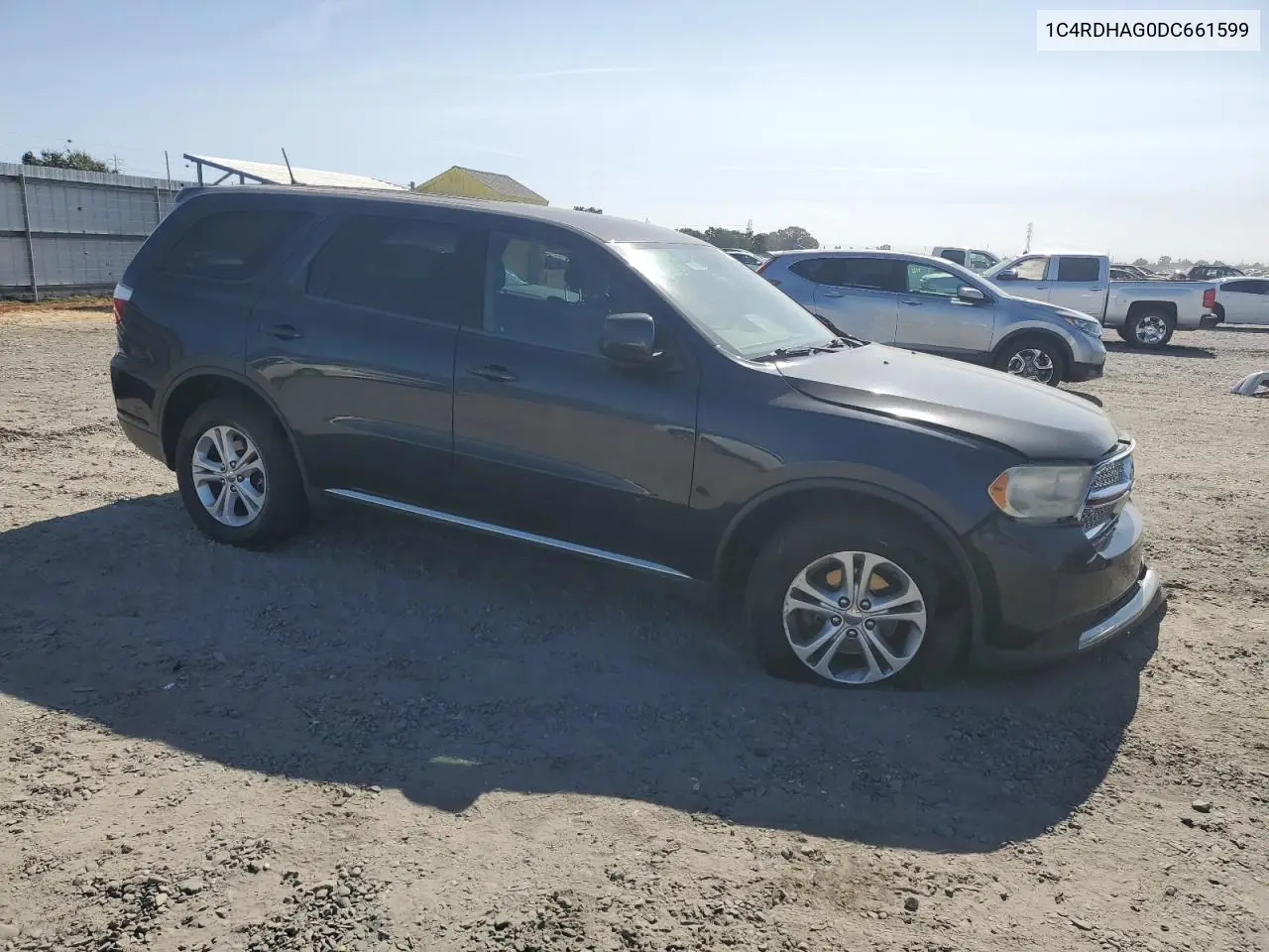 2013 Dodge Durango Sxt VIN: 1C4RDHAG0DC661599 Lot: 60373565