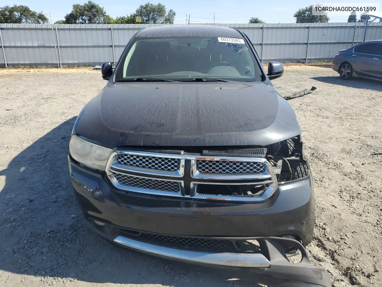 2013 Dodge Durango Sxt VIN: 1C4RDHAG0DC661599 Lot: 60373565