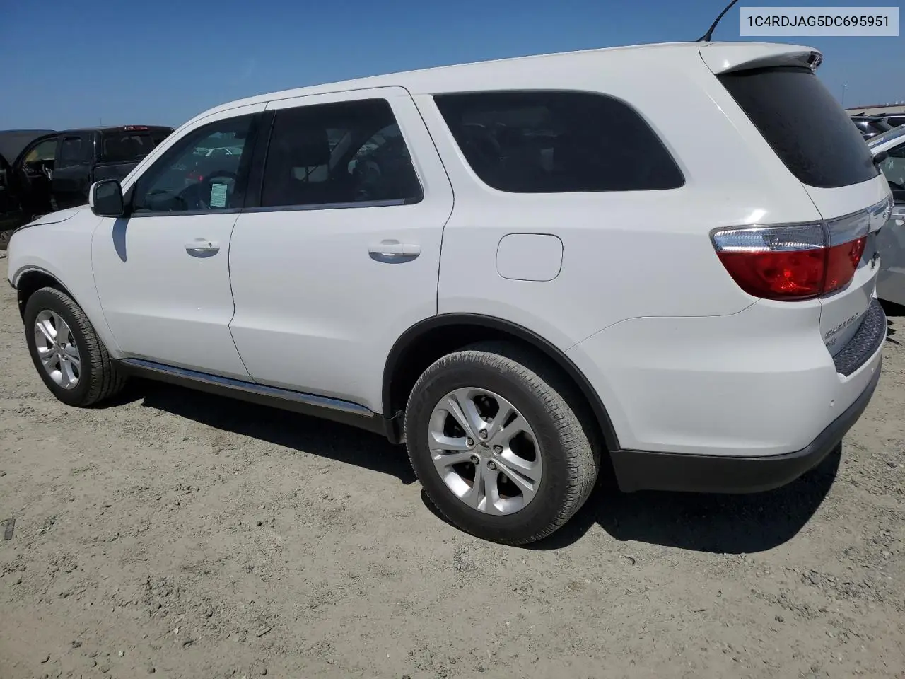 2013 Dodge Durango Sxt VIN: 1C4RDJAG5DC695951 Lot: 61872795