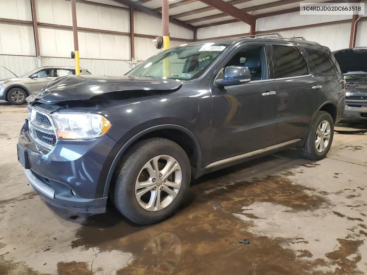2013 Dodge Durango Crew VIN: 1C4RDJDG2DC663518 Lot: 62736515