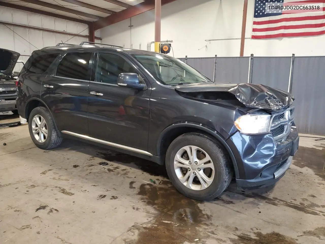 2013 Dodge Durango Crew VIN: 1C4RDJDG2DC663518 Lot: 62736515