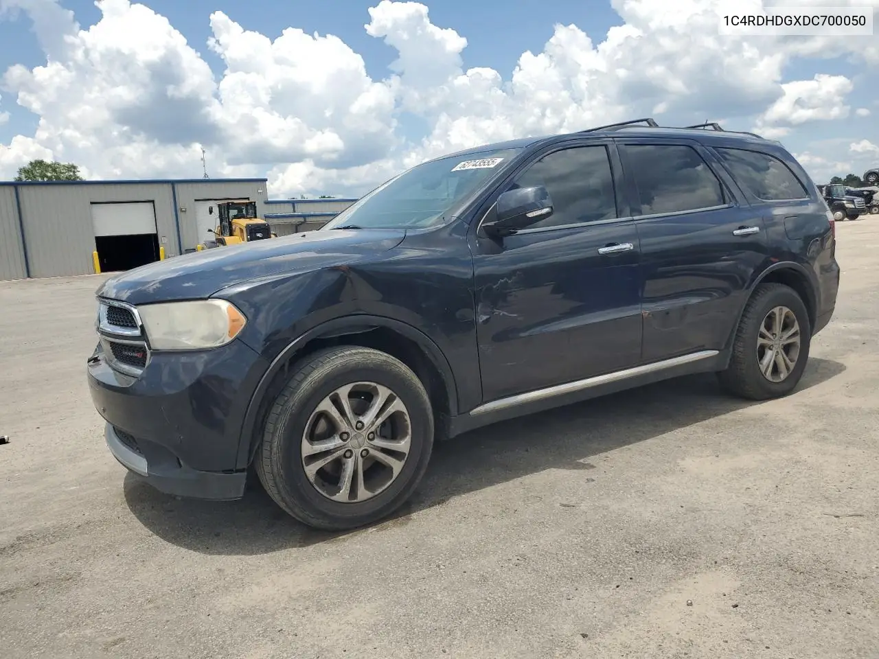 2013 Dodge Durango Crew VIN: 1C4RDHDGXDC700050 Lot: 62743555