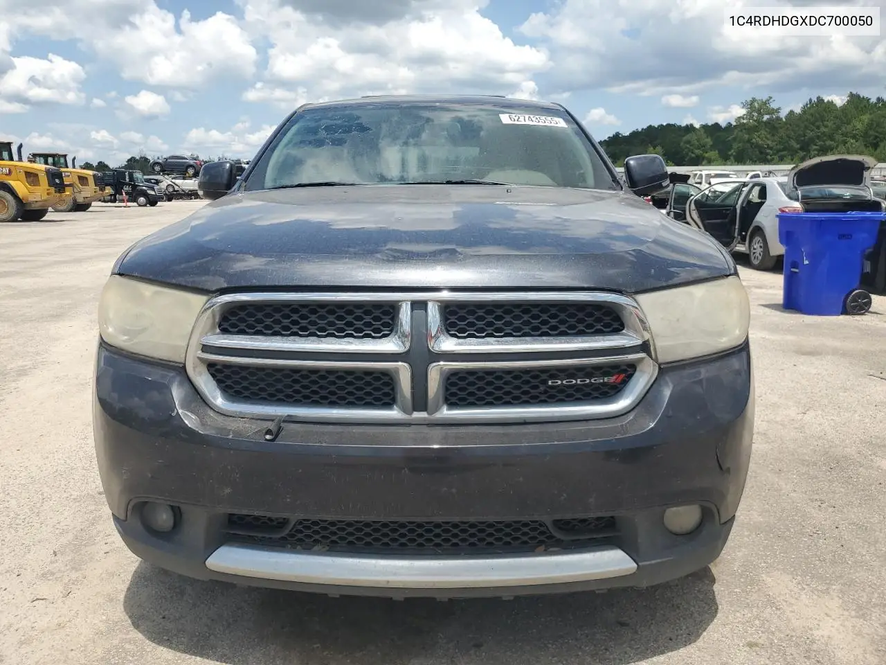 2013 Dodge Durango Crew VIN: 1C4RDHDGXDC700050 Lot: 62743555