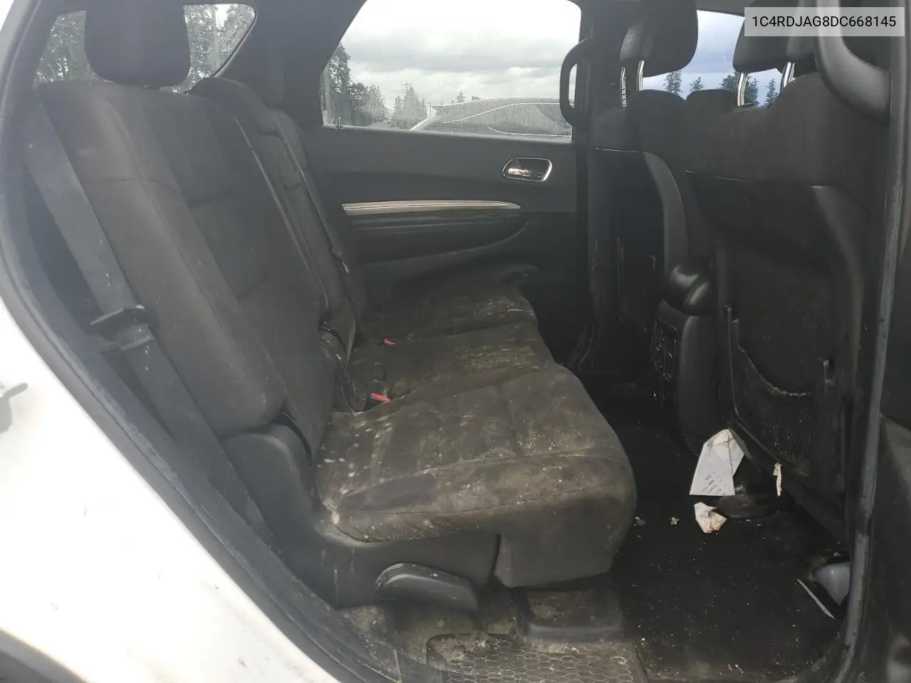 2013 Dodge Durango Sxt VIN: 1C4RDJAG8DC668145 Lot: 62749645