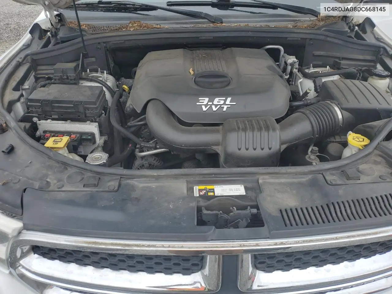 2013 Dodge Durango Sxt VIN: 1C4RDJAG8DC668145 Lot: 62749645